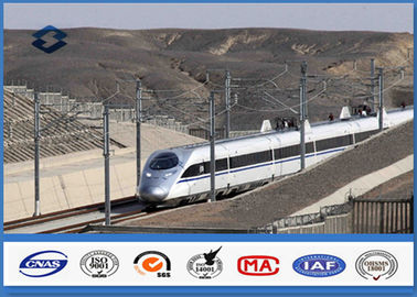 استخدام السكك الحديدية 9M الكهربائية المعدنية القطب المساعدة مستقيم القطب 4.0MM - 10MM سمك الجدار
