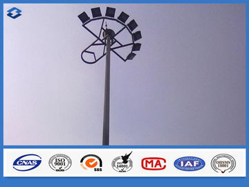 LED الكهربائية Q235B المادة الصلبة الصمام الطريق السريع القطب الضوئي ، برج الضوء الصمام لون مخصص
